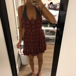 Boho Brandy Melville Patterned Dress